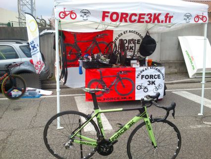stand au triathlon de Montélimar